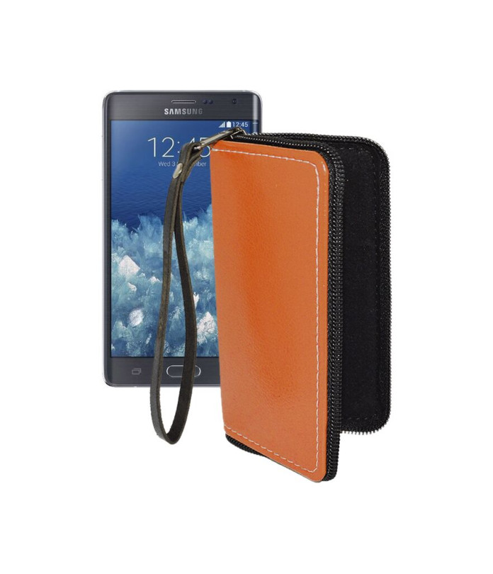 Чохол-гаманець з екошкіри для телефону Samsung Galaxy Note Edge (N915)