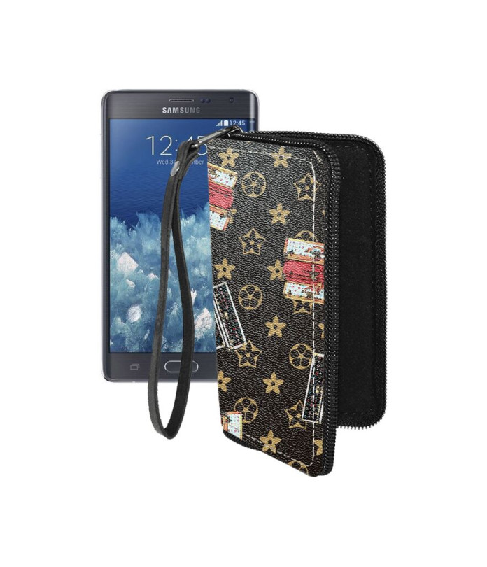 Чохол-гаманець з екошкіри для телефону Samsung Galaxy Note Edge (N915)