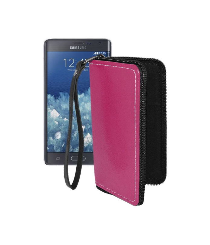 Чохол-гаманець з екошкіри для телефону Samsung Galaxy Note Edge (N915)