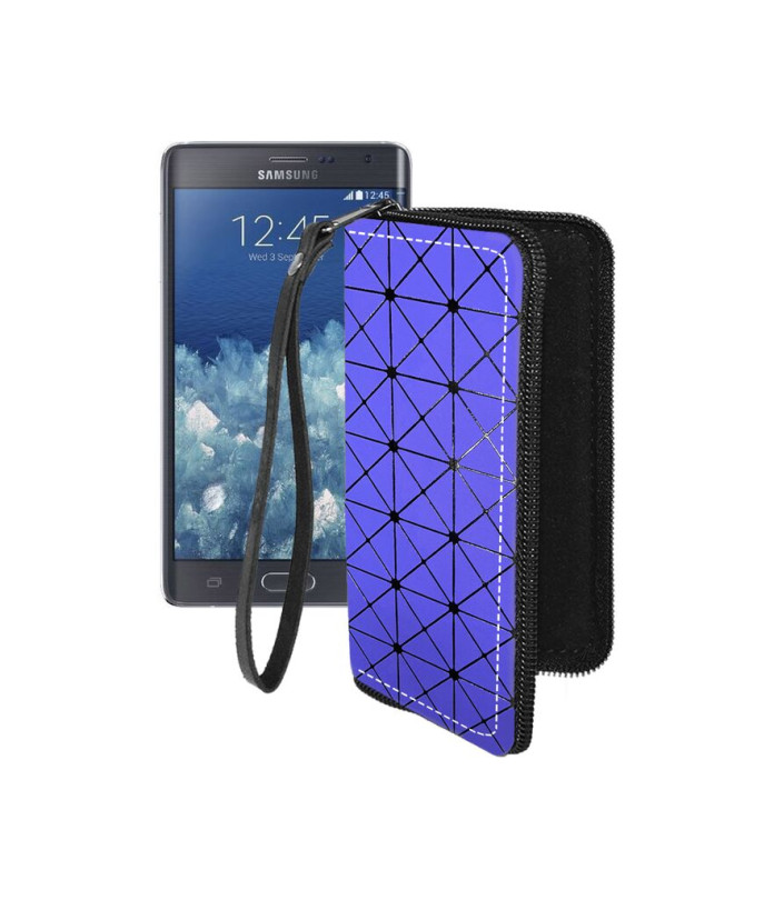 Чохол-гаманець з екошкіри для телефону Samsung Galaxy Note Edge (N915)