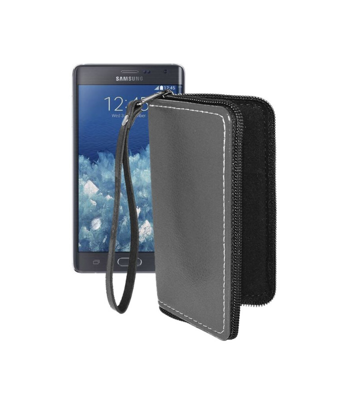 Чохол-гаманець з екошкіри для телефону Samsung Galaxy Note Edge (N915)