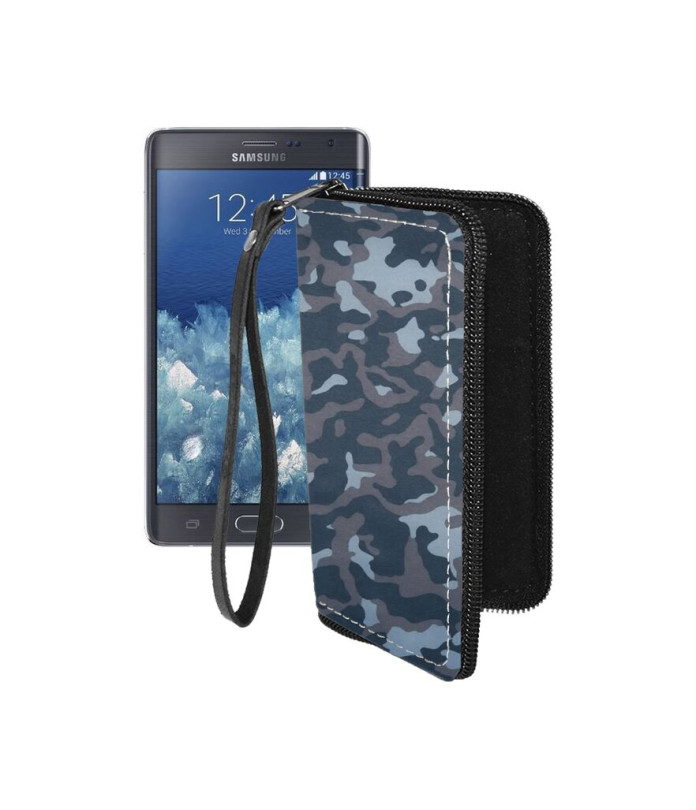 Чохол-гаманець з екошкіри для телефону Samsung Galaxy Note Edge (N915)