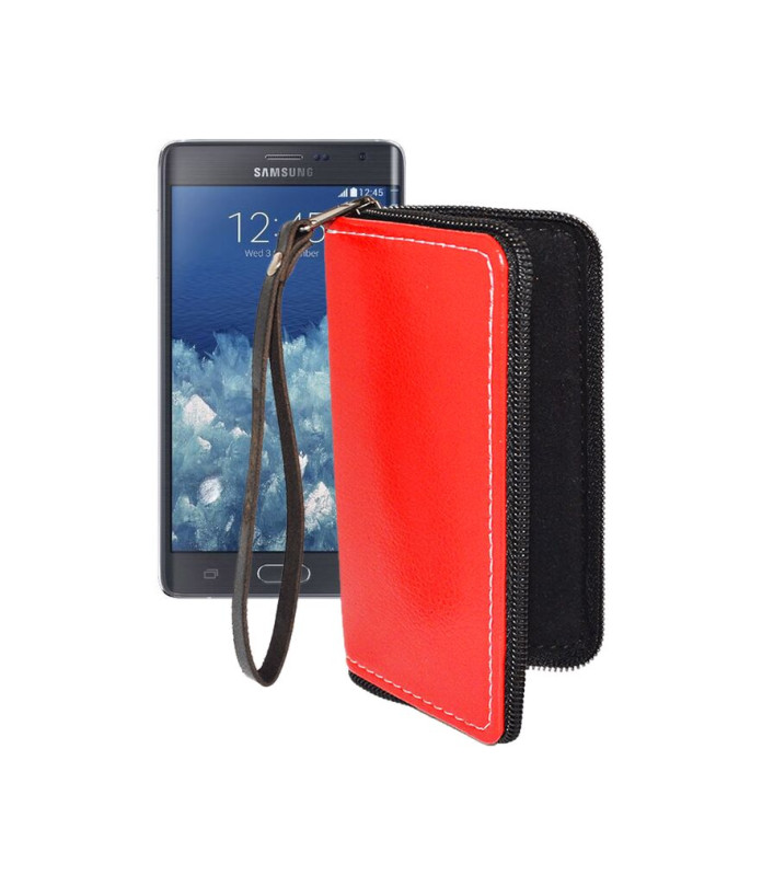 Чохол-гаманець з екошкіри для телефону Samsung Galaxy Note Edge (N915)