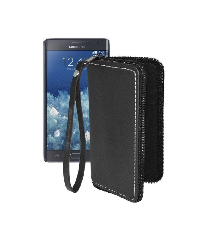 Чохол-гаманець з екошкіри для телефону Samsung Galaxy Note Edge (N915)