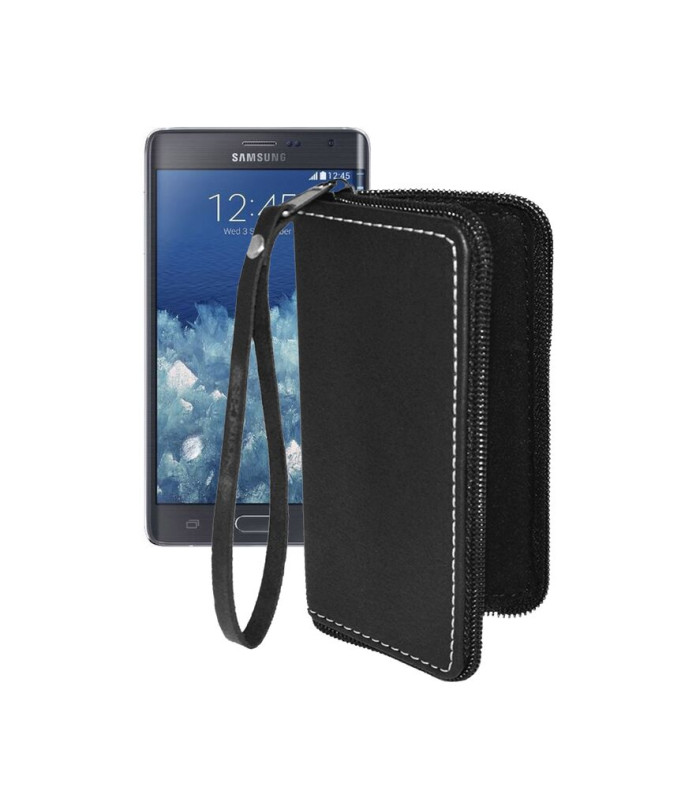 Чохол-гаманець з екошкіри для телефону Samsung Galaxy Note Edge (N915)