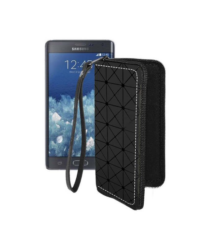 Чохол-гаманець з екошкіри для телефону Samsung Galaxy Note Edge (N915)