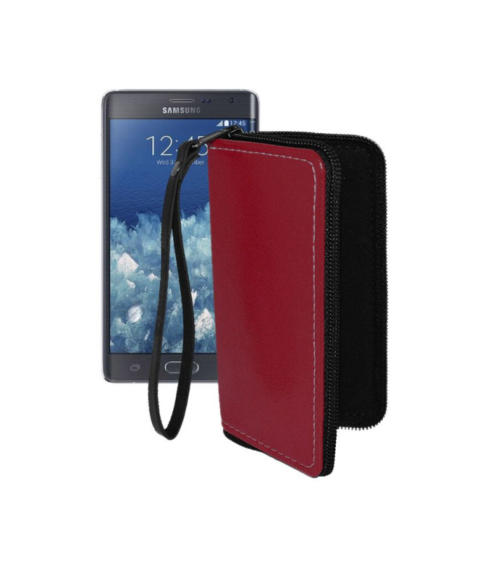Чохол-гаманець з екошкіри для телефону Samsung Galaxy Note Edge (N915)