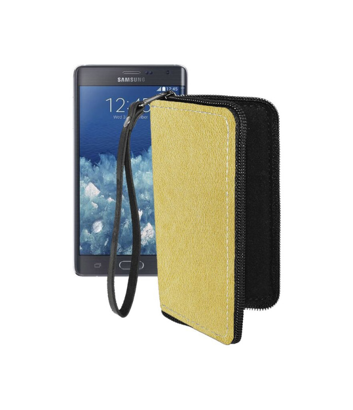 Чохол-гаманець з екошкіри для телефону Samsung Galaxy Note Edge (N915)