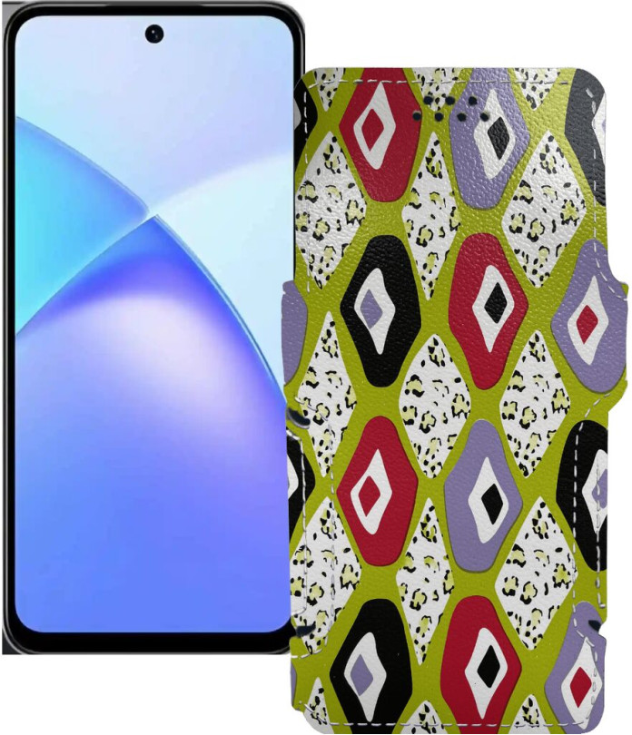 Чохол-книжка з екошкіри для телефону Infinix Smart 10