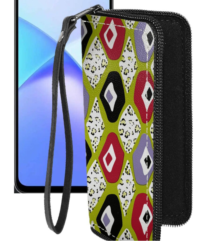 Чохол-гаманець з екошкіри для телефону Infinix Smart 10