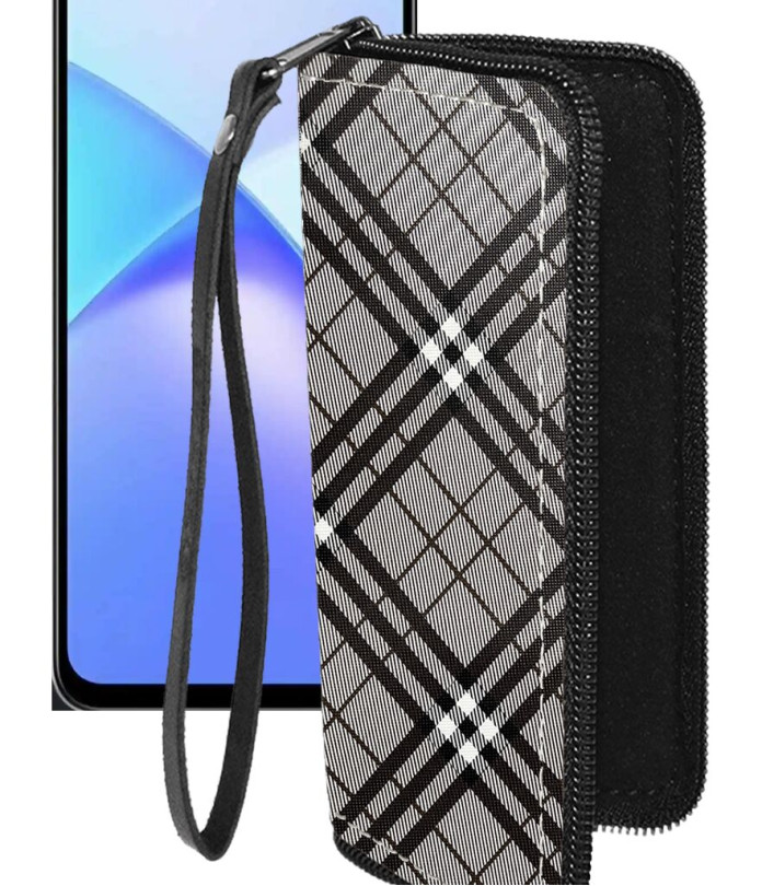 Чохол-гаманець з екошкіри для телефону Infinix Smart 10