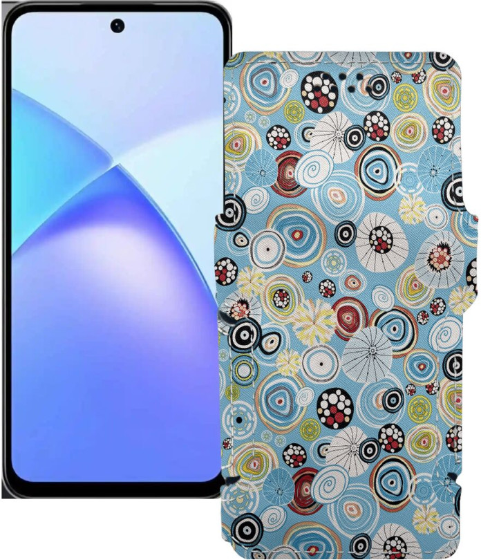 Чохол-книжка з екошкіри для телефону Infinix Smart 10