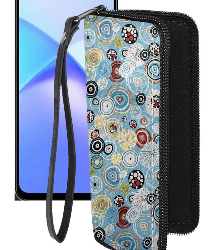 Чохол-гаманець з екошкіри для телефону Infinix Smart 10