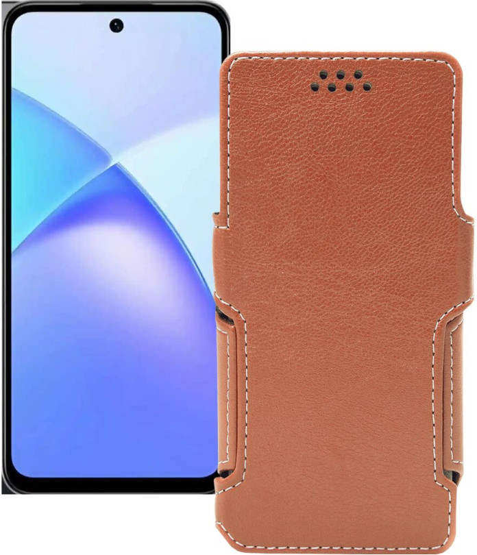 Чохол-книжка з екошкіри для телефону Infinix Smart 10