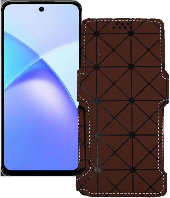 Чохол-книжка з екошкіри для телефону Infinix Smart 10