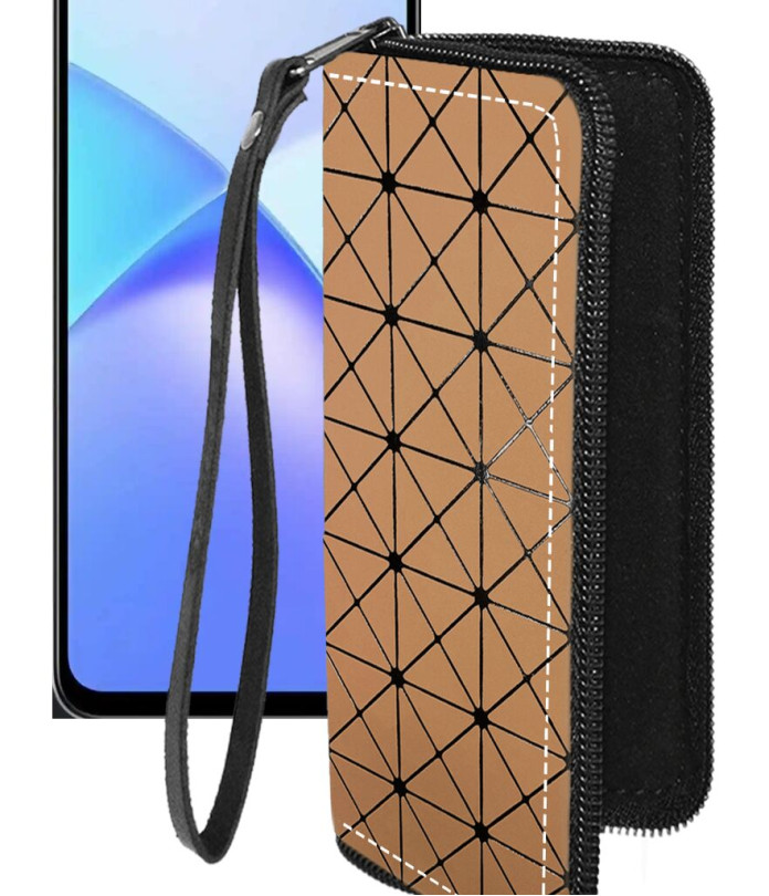 Чохол-гаманець з екошкіри для телефону Infinix Smart 10