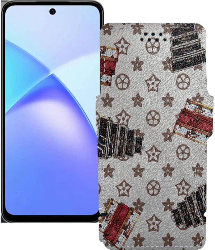 Чохол-книжка з екошкіри для телефону Infinix Smart 10