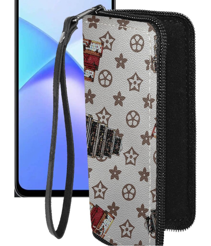 Чохол-гаманець з екошкіри для телефону Infinix Smart 10