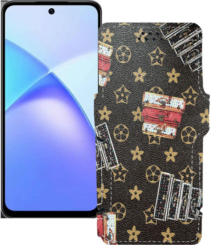 Чохол-книжка з екошкіри для телефону Infinix Smart 10