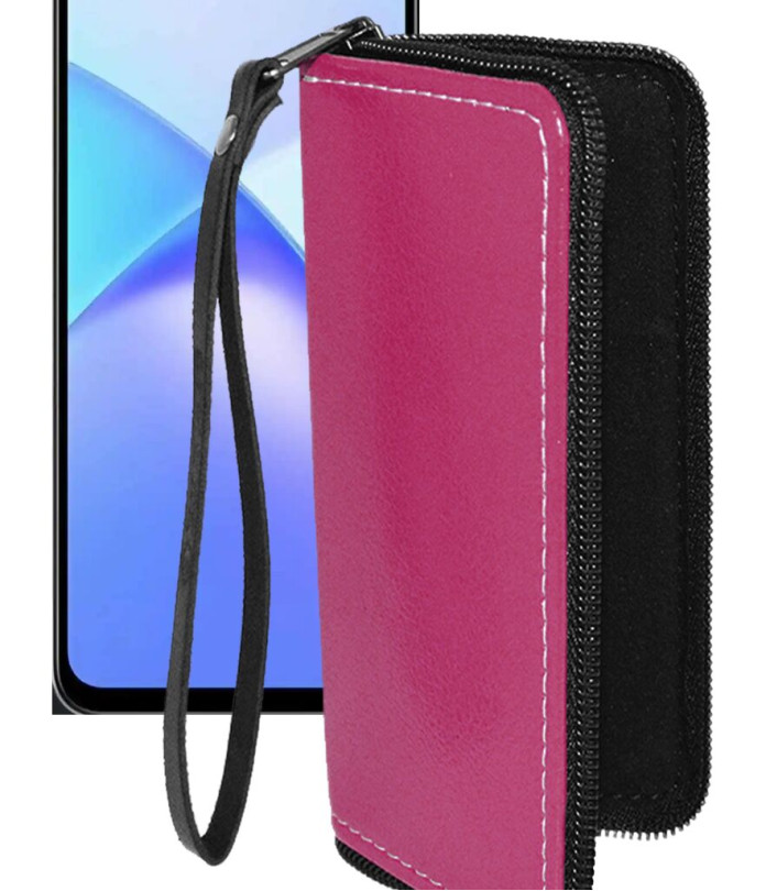 Чохол-гаманець з екошкіри для телефону Infinix Smart 10