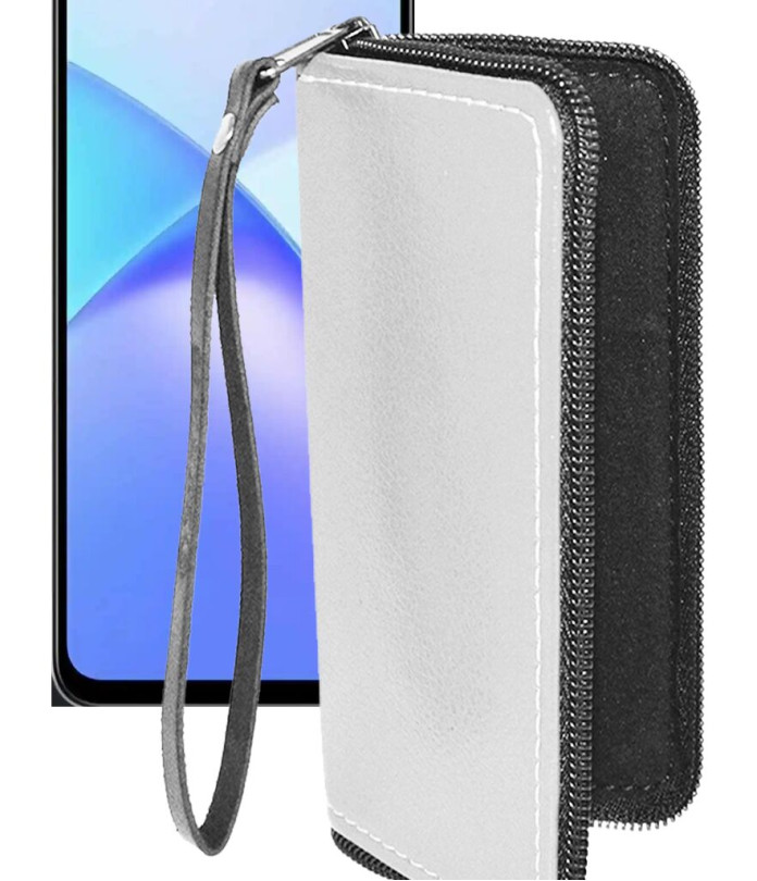 Чохол-гаманець з екошкіри для телефону Infinix Smart 10