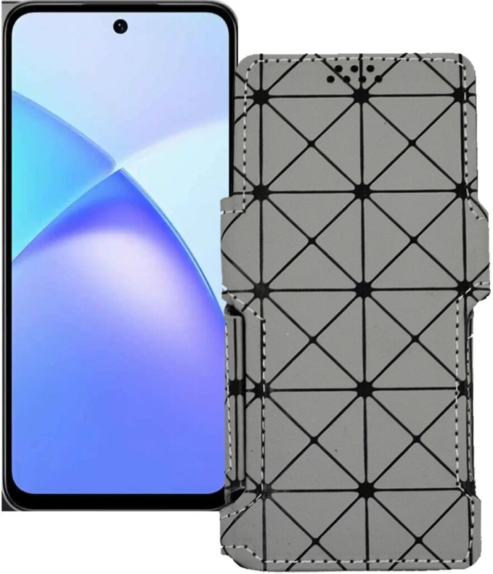 Чохол-книжка з екошкіри для телефону Infinix Smart 10