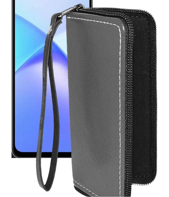 Чохол-гаманець з екошкіри для телефону Infinix Smart 10