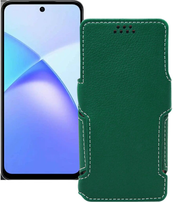 Чохол-книжка з екошкіри для телефону Infinix Smart 10