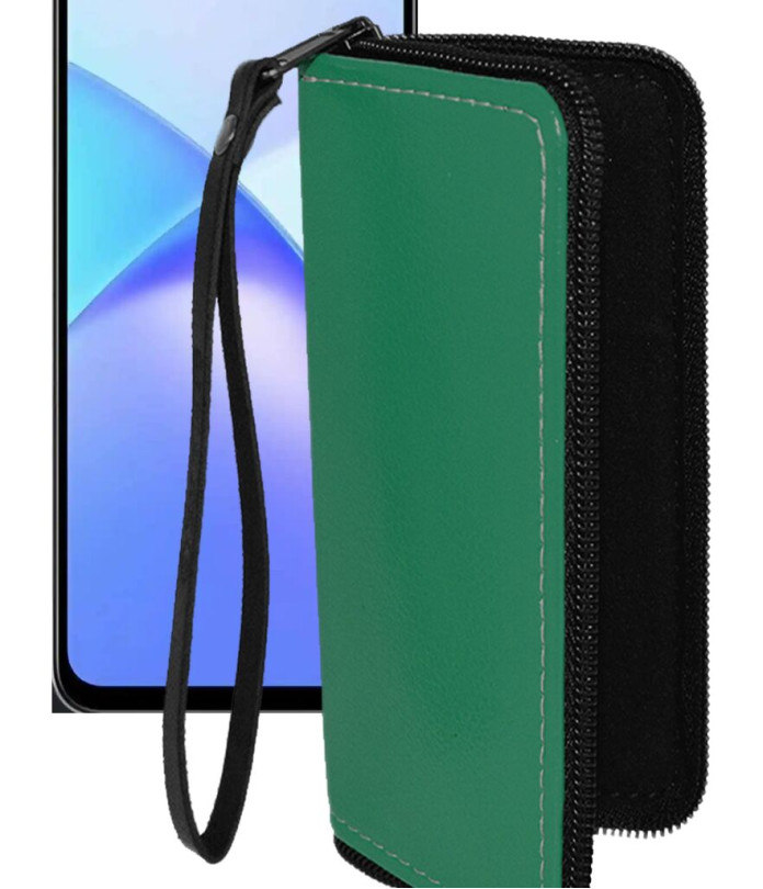 Чохол-гаманець з екошкіри для телефону Infinix Smart 10