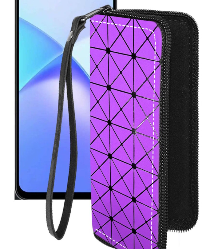 Чохол-гаманець з екошкіри для телефону Infinix Smart 10