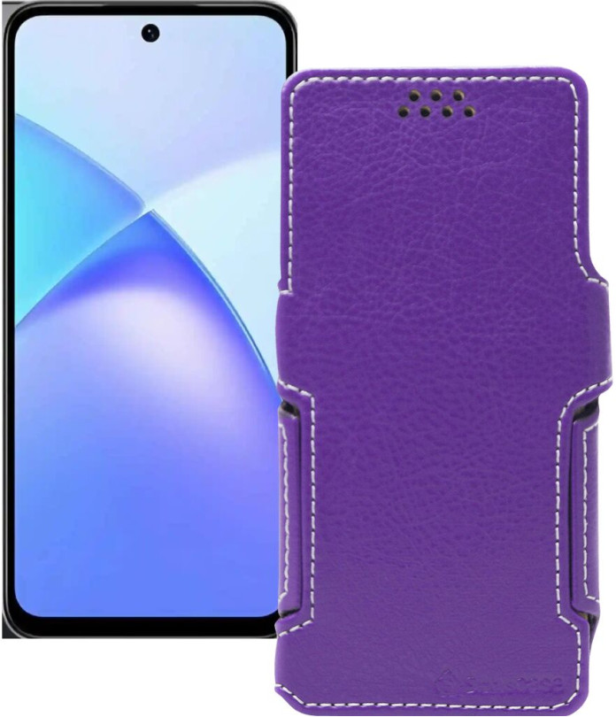 Чохол-книжка з екошкіри для телефону Infinix Smart 10