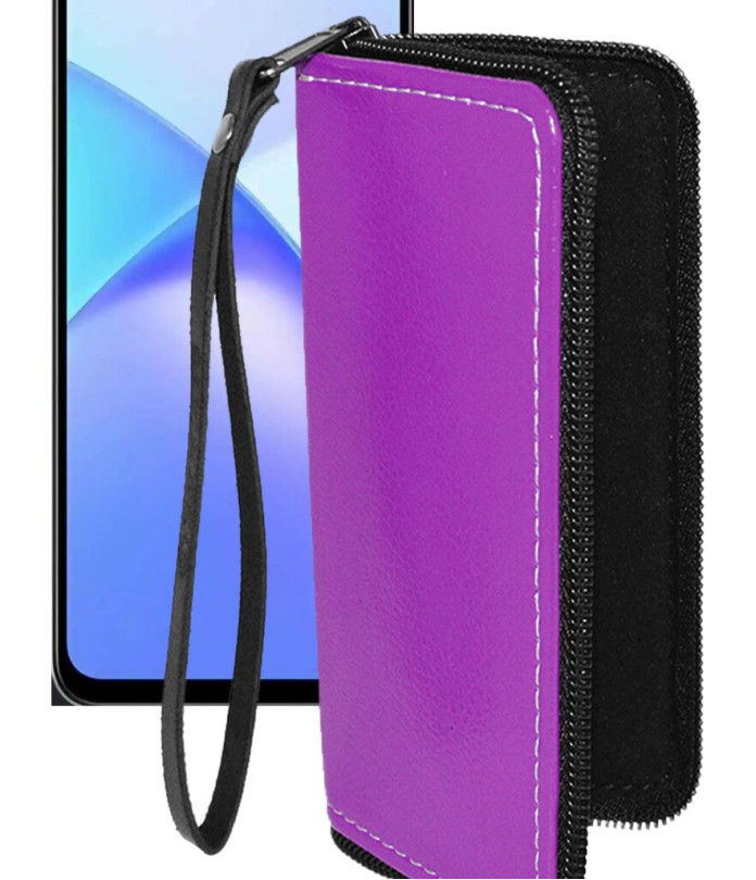 Чохол-гаманець з екошкіри для телефону Infinix Smart 10