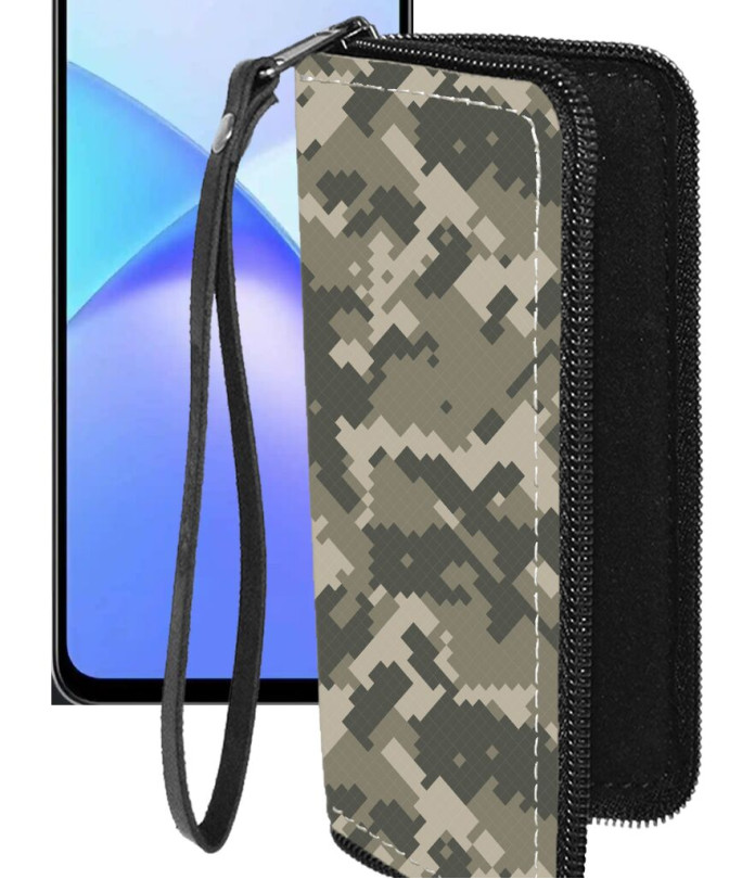 Чохол-гаманець з екошкіри для телефону Infinix Smart 10