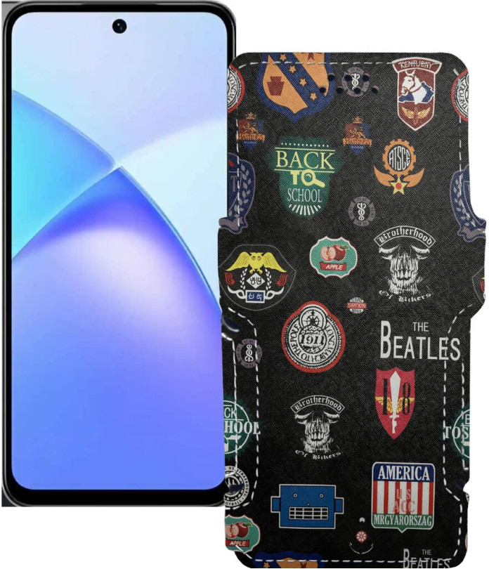 Чохол-книжка з екошкіри для телефону Infinix Smart 10