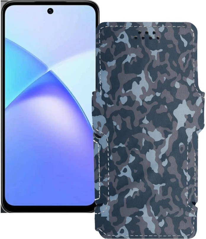 Чохол-книжка з екошкіри для телефону Infinix Smart 10