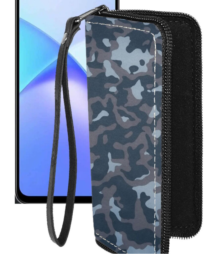 Чохол-гаманець з екошкіри для телефону Infinix Smart 10