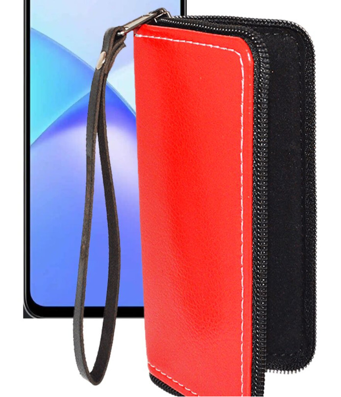 Чохол-гаманець з екошкіри для телефону Infinix Smart 10