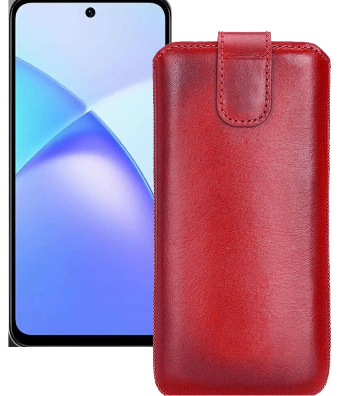 Витяжка з екошкіри для телефону Infinix Smart 10