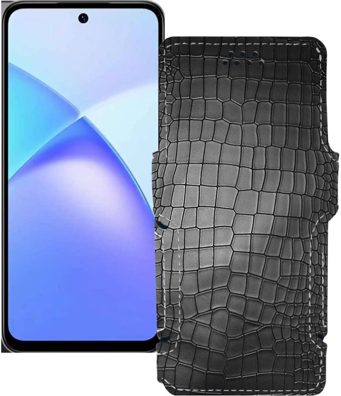 Чохол-книжка з екошкіри для телефону Infinix Smart 10