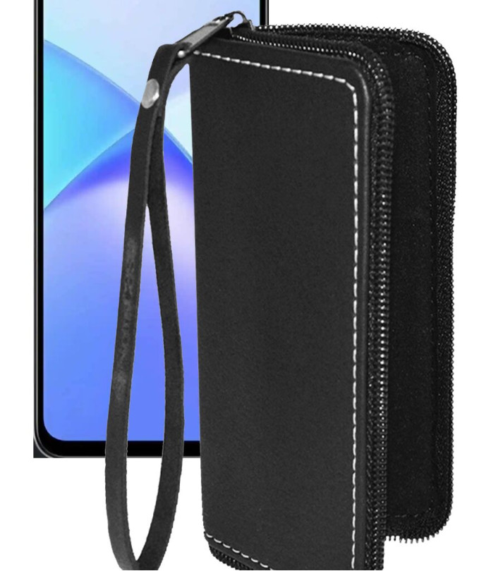 Чохол-гаманець з екошкіри для телефону Infinix Smart 10