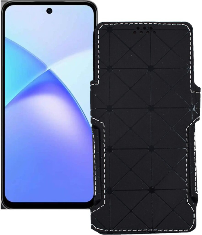 Чохол-книжка з екошкіри для телефону Infinix Smart 10