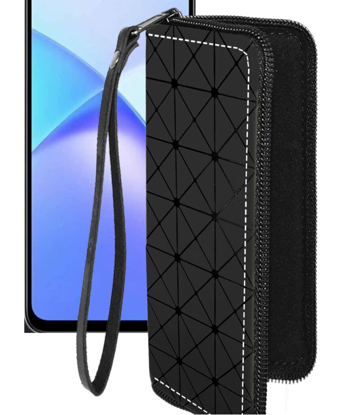 Чохол-гаманець з екошкіри для телефону Infinix Smart 10