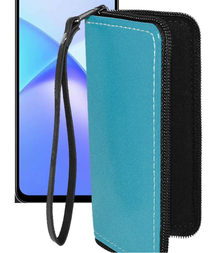 Чохол-гаманець з екошкіри для телефону Infinix Smart 10