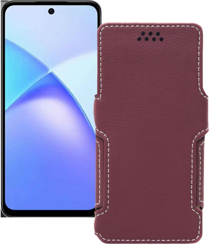 Чохол-книжка з екошкіри для телефону Infinix Smart 10