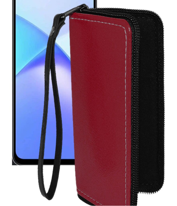 Чохол-гаманець з екошкіри для телефону Infinix Smart 10