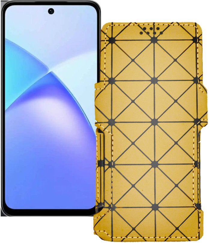 Чохол-книжка з екошкіри для телефону Infinix Smart 10