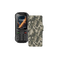 Чохол-книжка з екошкіри для телефону Maxcom MM918