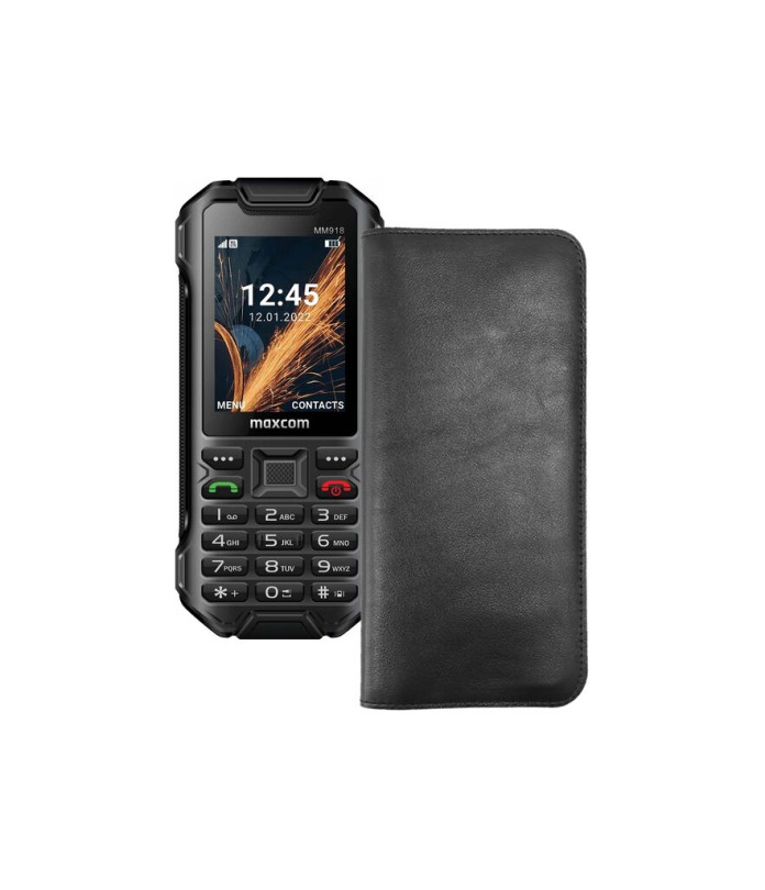 Портмоне з шкіри для телефону Maxcom MM918