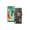 Чохол-книжка з екошкіри для телефону Samsung Galaxy M05 (M055)