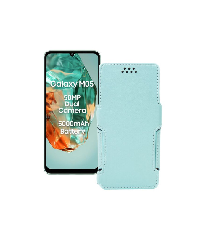 Чохол-книжка з екошкіри для телефону Samsung Galaxy M05 (M055)